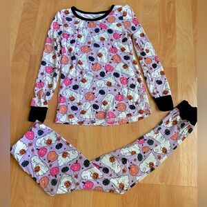 Caden Lane Girls Halloween Bamboo Pajamas